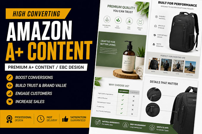 design amazon a plus content to boost sales