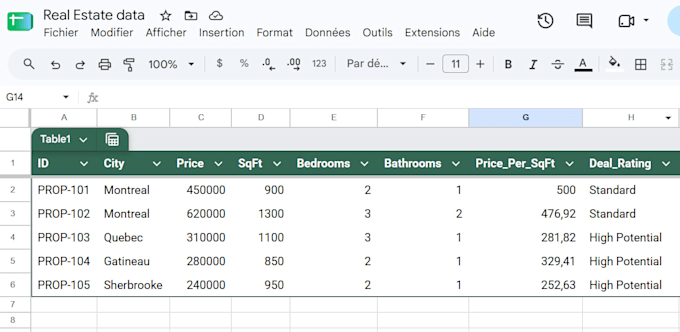 write python scripts for real estate