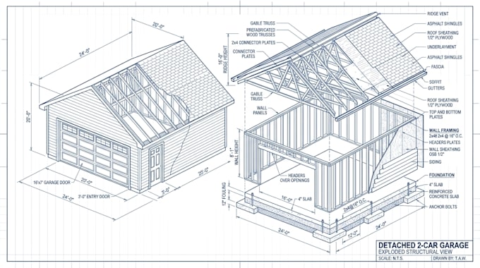 design structural calculations for your garage or carport permit