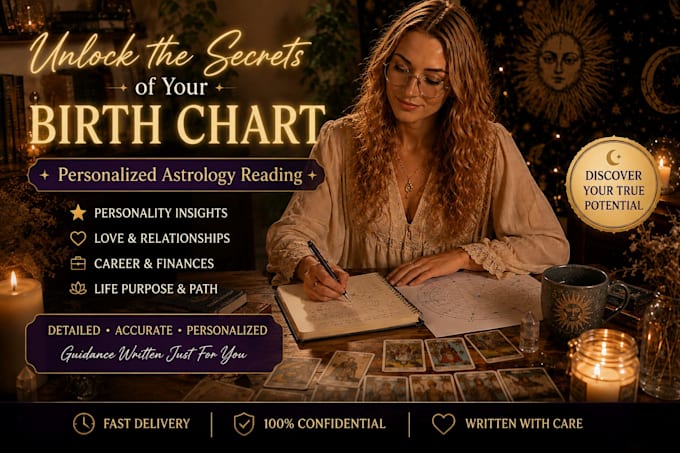 analyze your natal chart and birth chart