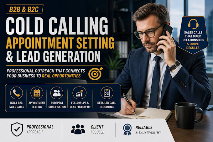 provide b2b b2c sales calls and appointment setting