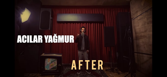 turn your music video into a cinematic scene