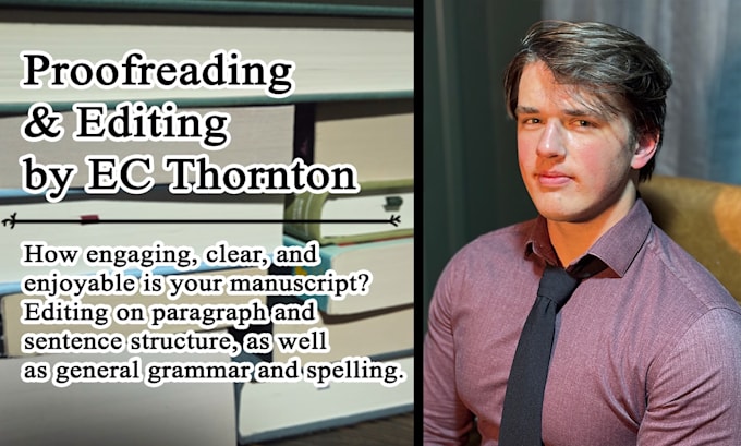 proofread and edit your manuscript