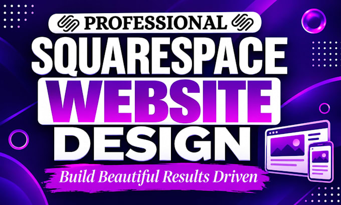 develop squarespace website, design or redesign website development