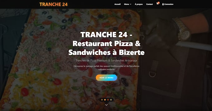 turn your idea into a modern and functional web application