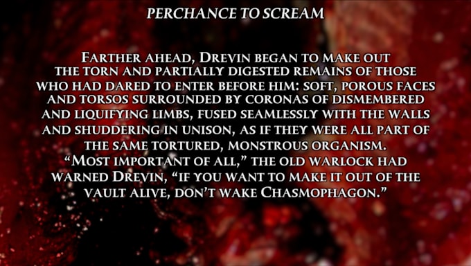write a custom horror story or creepypasta
