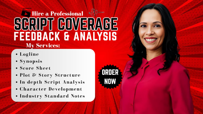 provide professional script coverage, screenplay feedback notes, story analysis