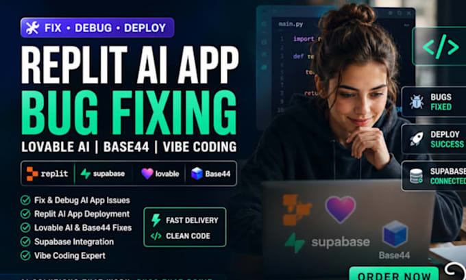 fix lovable ai replit web app base44 aws cloud firebase ouath supabase vercel