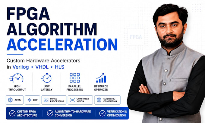 design a custom fpga accelerator for your algorithm