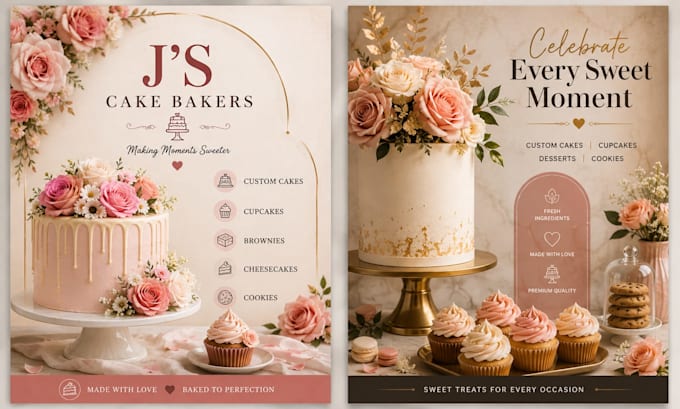 design professional and eye catching posters