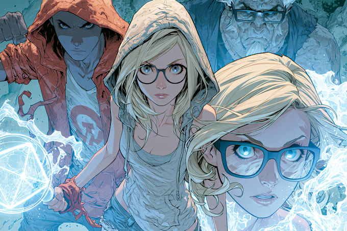 do a cover art or comic cover art