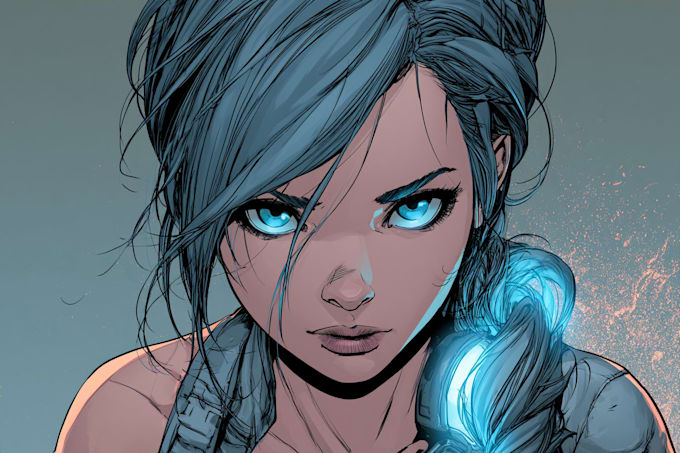 illustrate your comic book cover