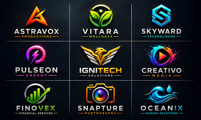 design modern brand logo redesign, refresh full brand identity, branding kit