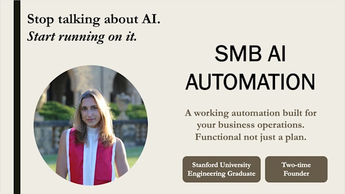 automate your small business operations using ai