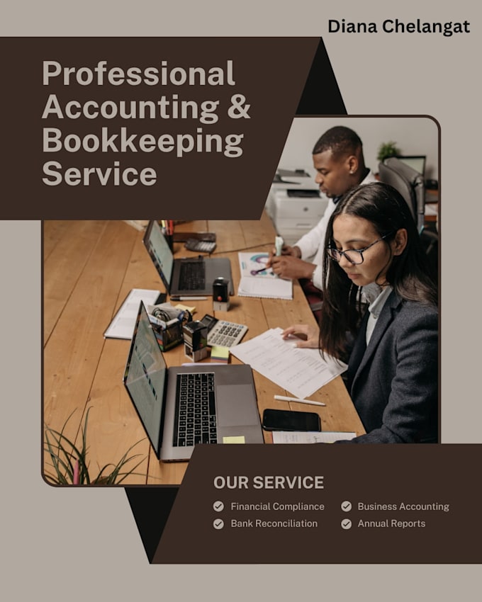 be your professional accountant and bookkeeping expert