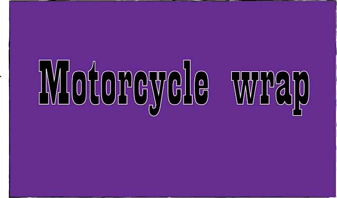 design professional racing motorcycle wrap