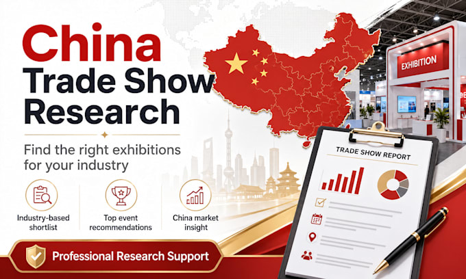find relevant trade shows in china and help you register
