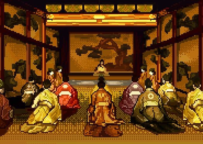 create custom pixel art characters and sprites