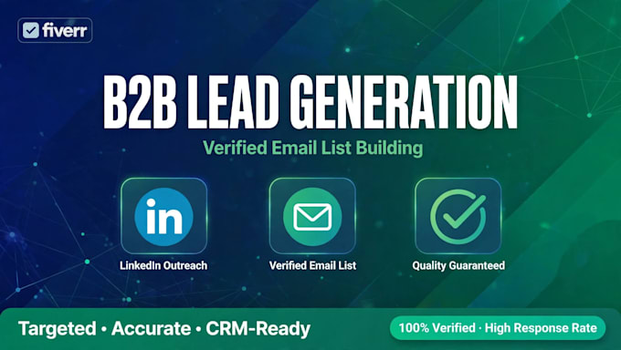 build b2b lead list with ceo contact and company data