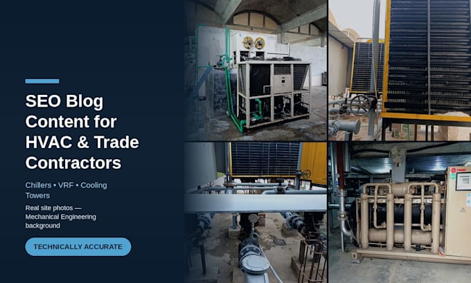 write SEO blog content for hvac and trade contractor websites