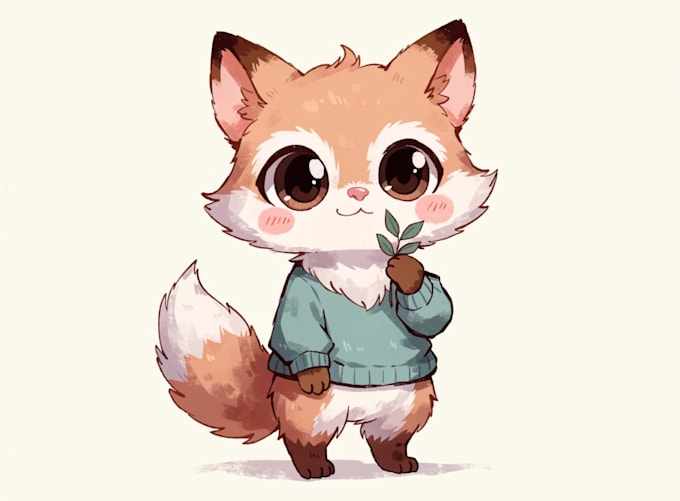 draw animal design character