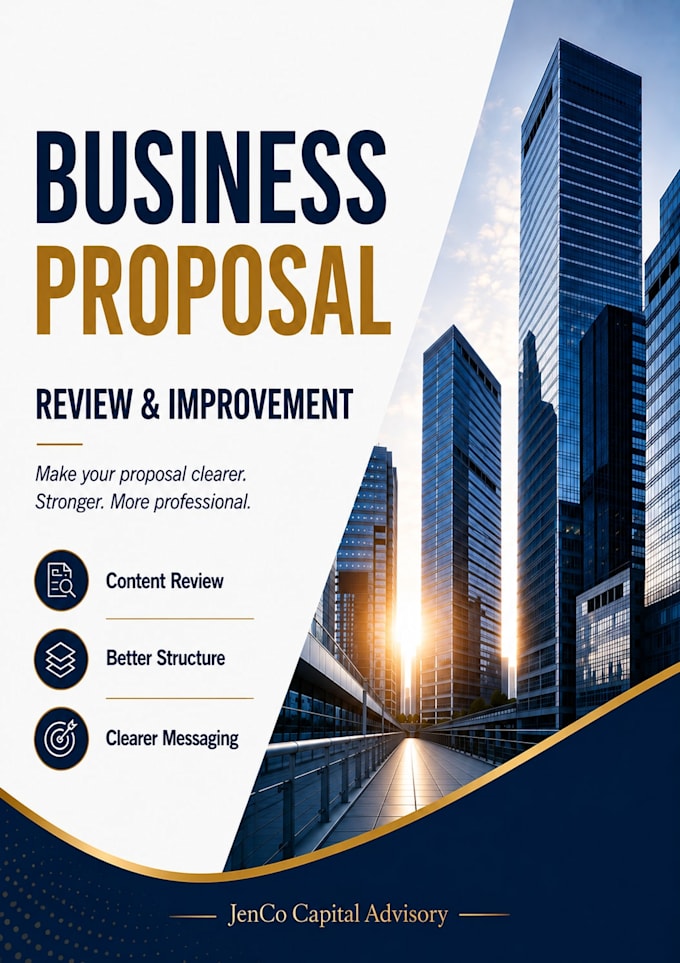 review and improve your business proposal