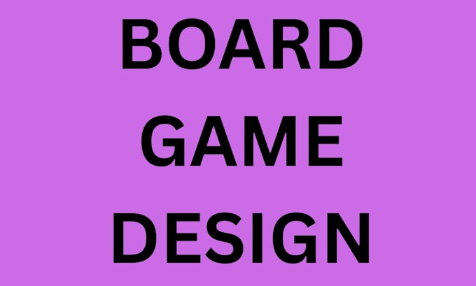 design your board game for you