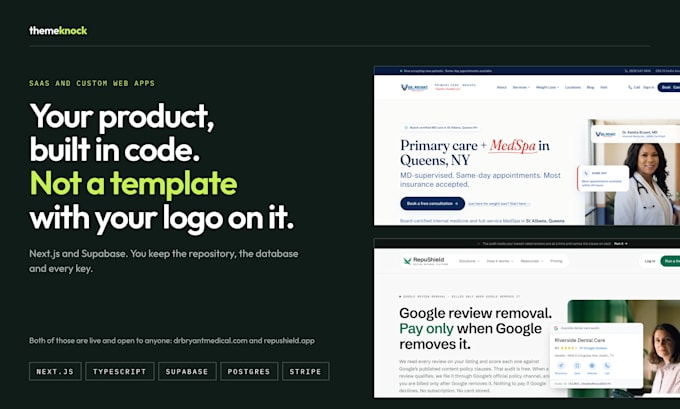 build your saas web app with next js, supabase and stripe