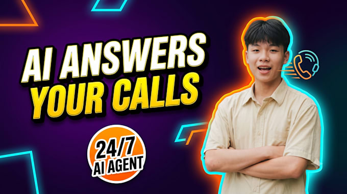 create ai calling agent, ai chatbot, call answering, booking, support
