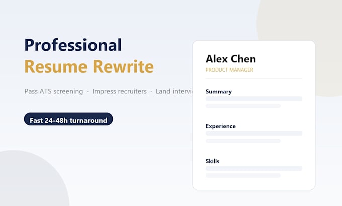 professional english resume writing for chinese job seekers
