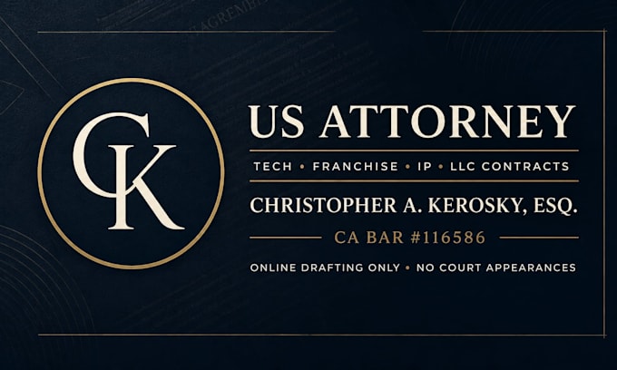 draft US startup IP assignment and intellectual property agreements