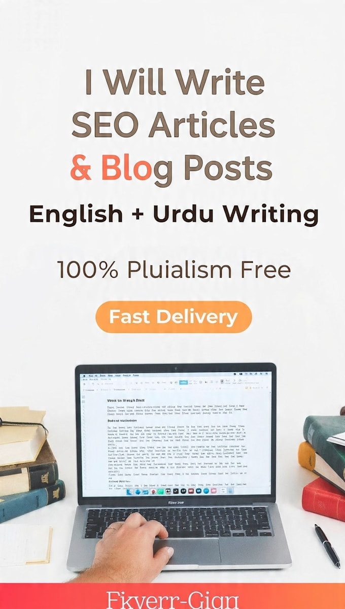 write SEO blog articles and urdu content