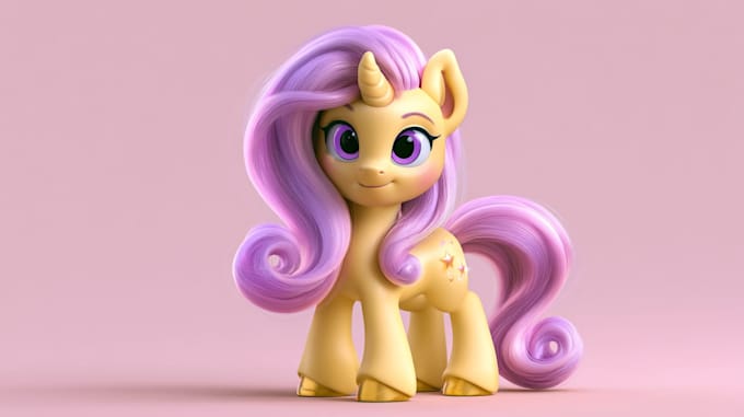 cute custom pony characters in my style