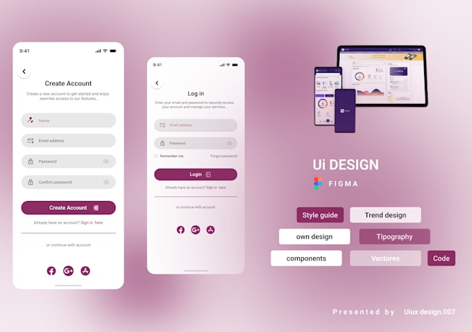 create ai life planer app design with prototype