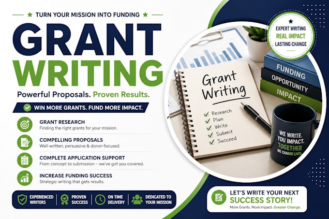 research grants and write a compelling grant proposal to help fund your project