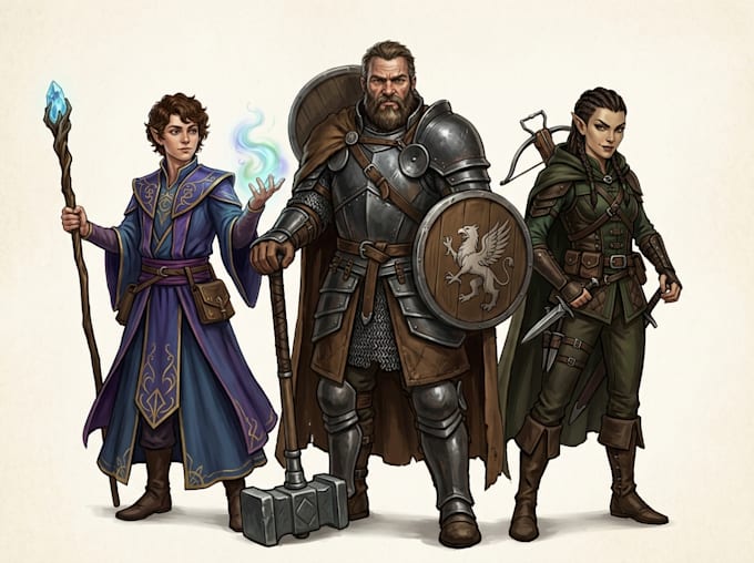do fantasy characters or fantasy character