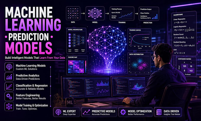 l develop machine learning models and predictive solutions