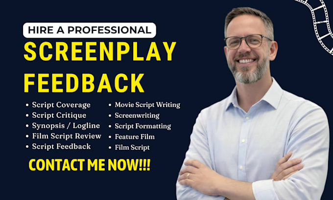 give industry script coverage feedback script note story analysis script editing