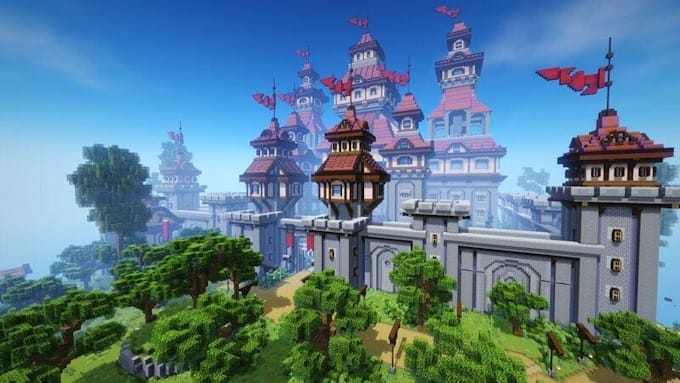 build custom minecraft maps, spawn, lobby, hub, houses and worlds