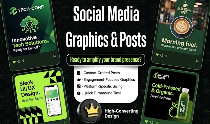 design custom flyer, facebook post and instagram ad creative