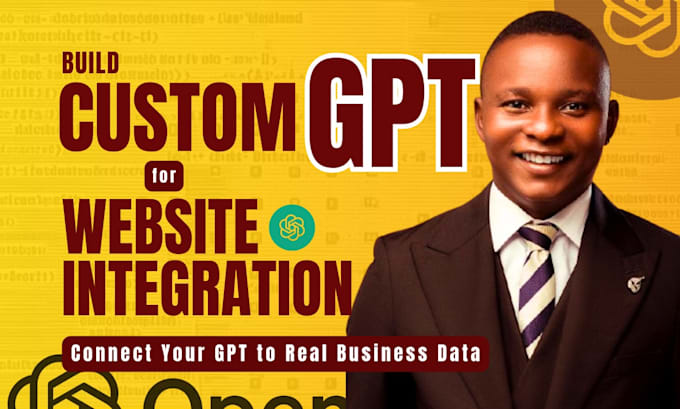 be chatgpt developer build custom gpt chatbot for chatgpt websites integration