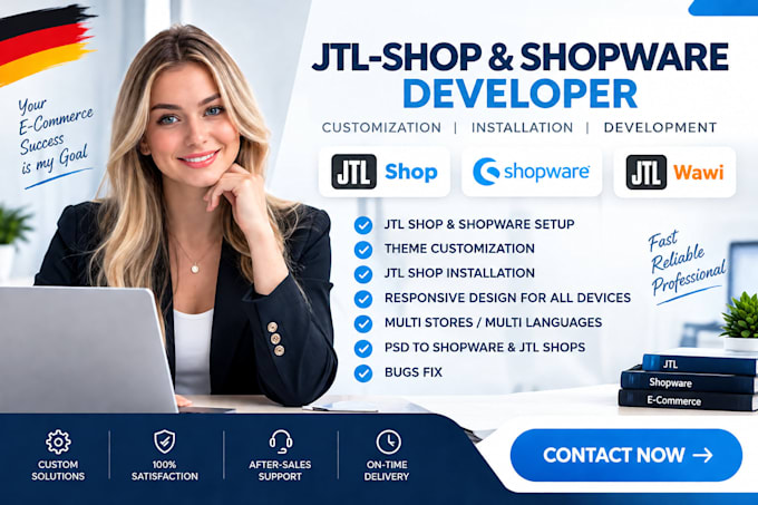 design customize jtl wawi jtl shop shopware store install plugins jtl developer