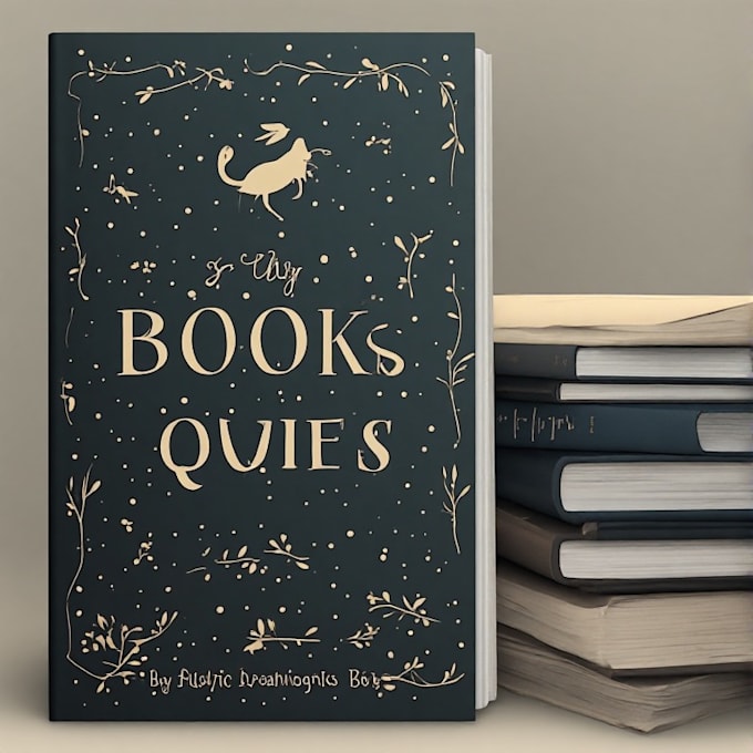 design a custom minimalist book cover