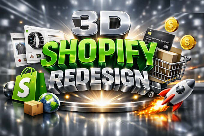 design, redesign shopify store, shopify website development, dropshipping store