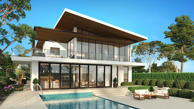 create ai architectural walkthrough and real estate 3d rendering video