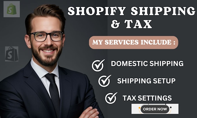 setup shopify shipping and tax settings for your store