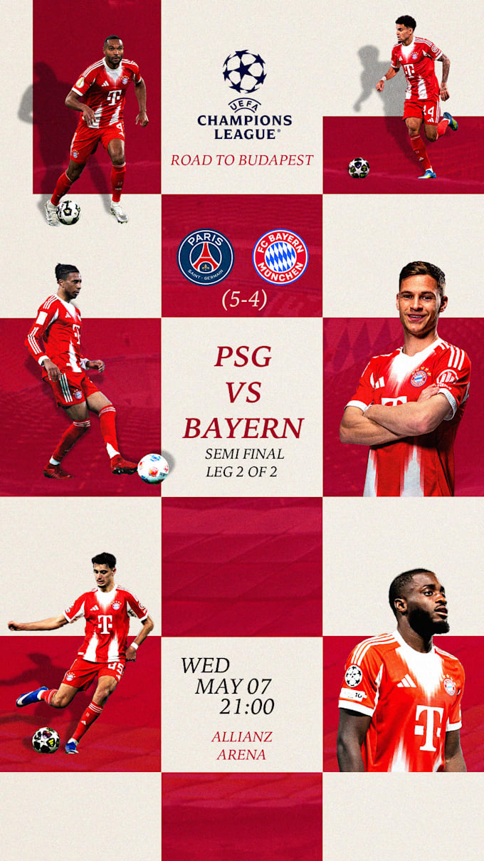 do creative and minimalist football matchday poster designing