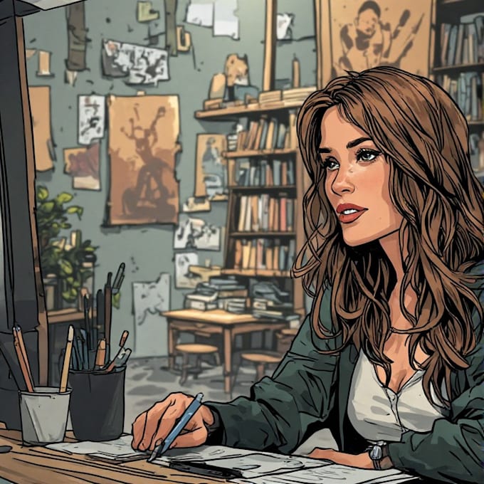comic book professional artist