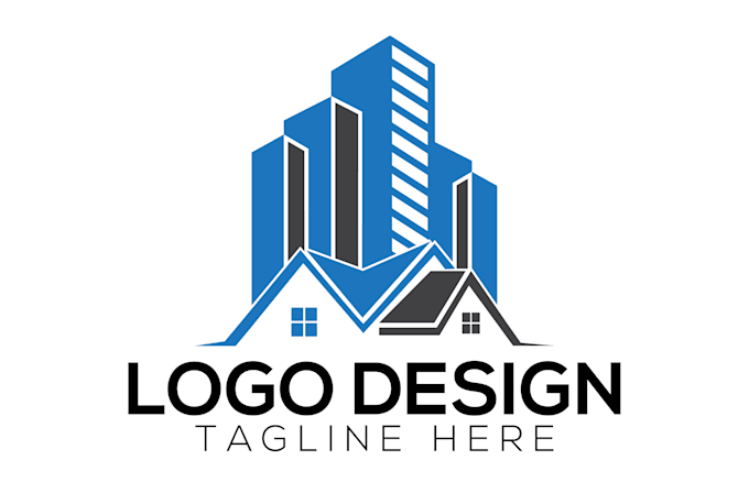 design a premium property and real estate logo