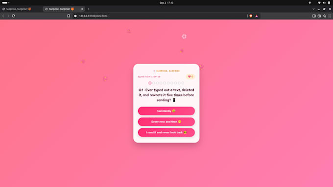 build a beginner friendly website or java application